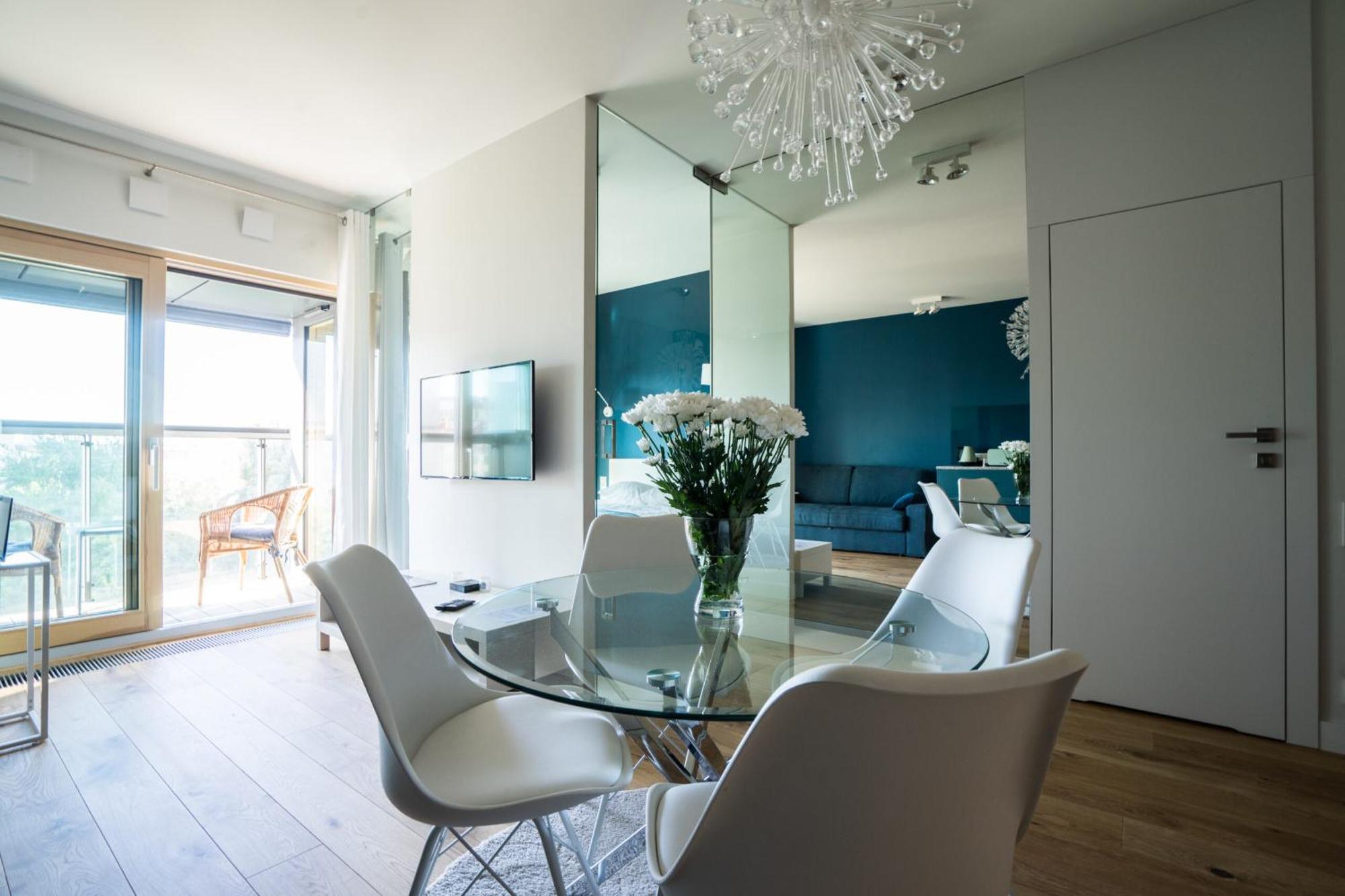 Vipwarsawapartments Sapphire Mennica Residence Eksteriør bilde